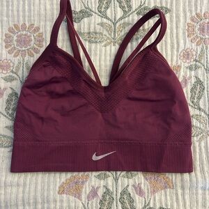 Nike Women's Maroon Sports Bra